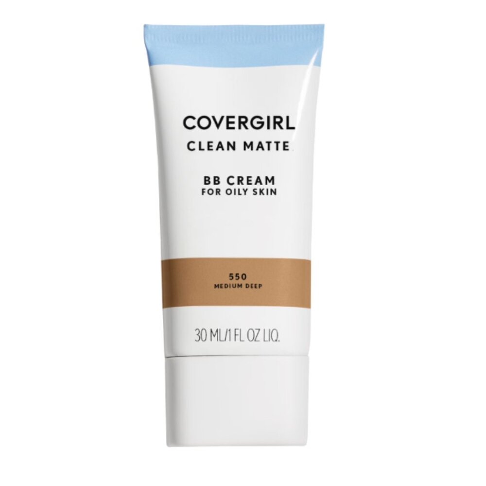 COVERGIRL Clean Matte BB Cream 550 Medium Deep NEW